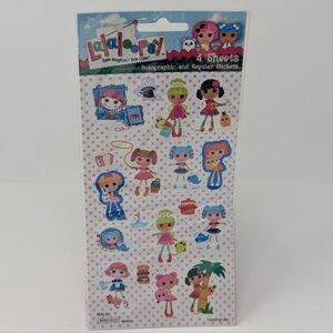 Lalaloopsy Stickers Holographic and Regular New In Package 2013